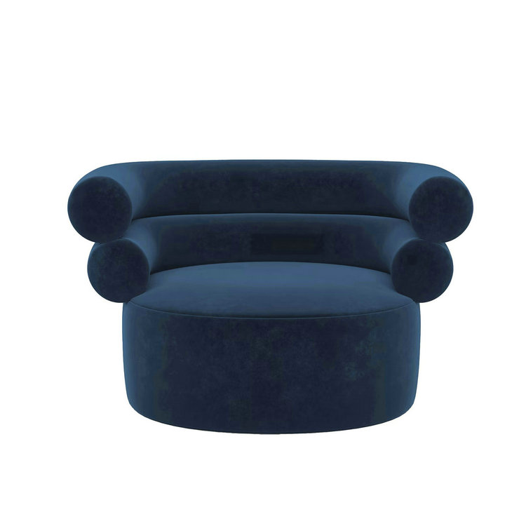 Ruby Velvet Armchair