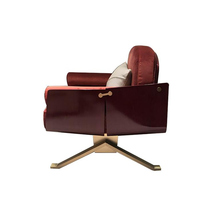 Rosewood Veneer Lounge Chair