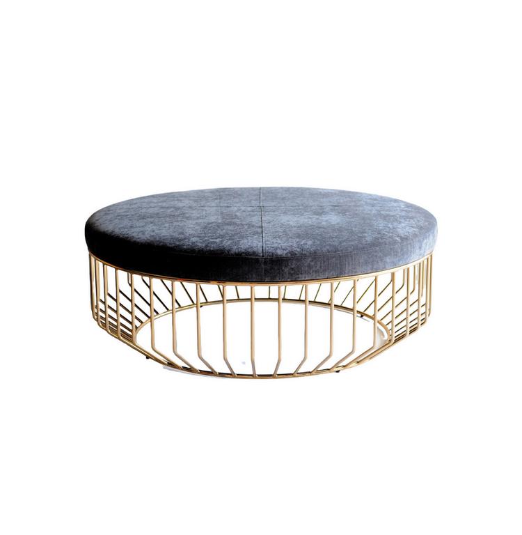 Wired Ottoman