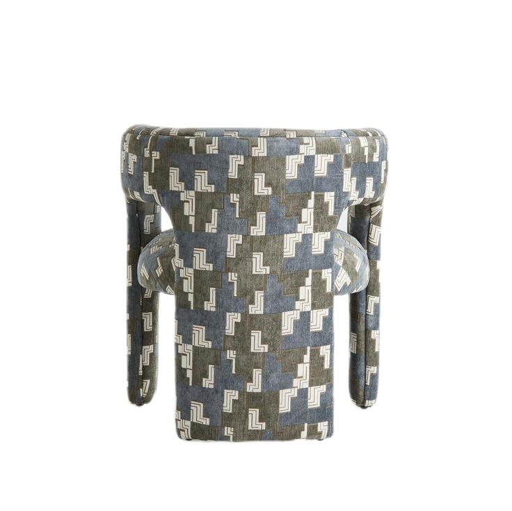 Persona Velvet Tripod Chair